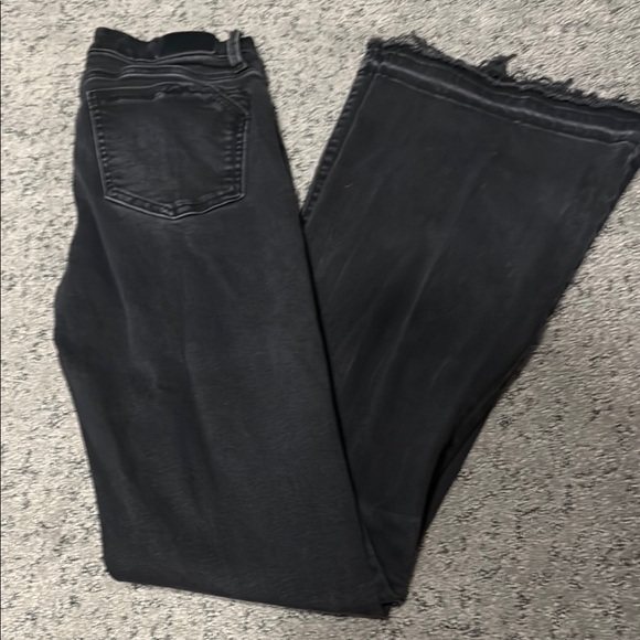 Buckle Denim - Buckle Black Flare Wide Leg Jeans